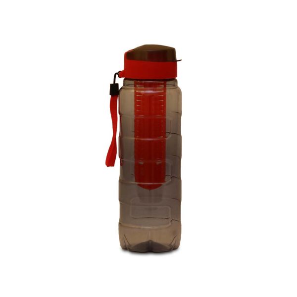 transparent water bottle