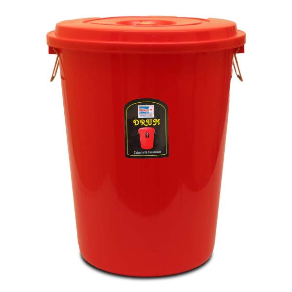 Drum with Lid 80 Ltr