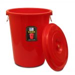 Drum with Lid 80 Ltr