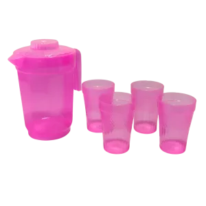 Everest Jug with 4 PCs Royal Glass